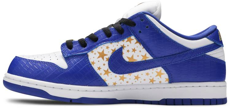 Supreme x Dunk Low OG SB QS ‘Hyper Royal’ DH3228-100