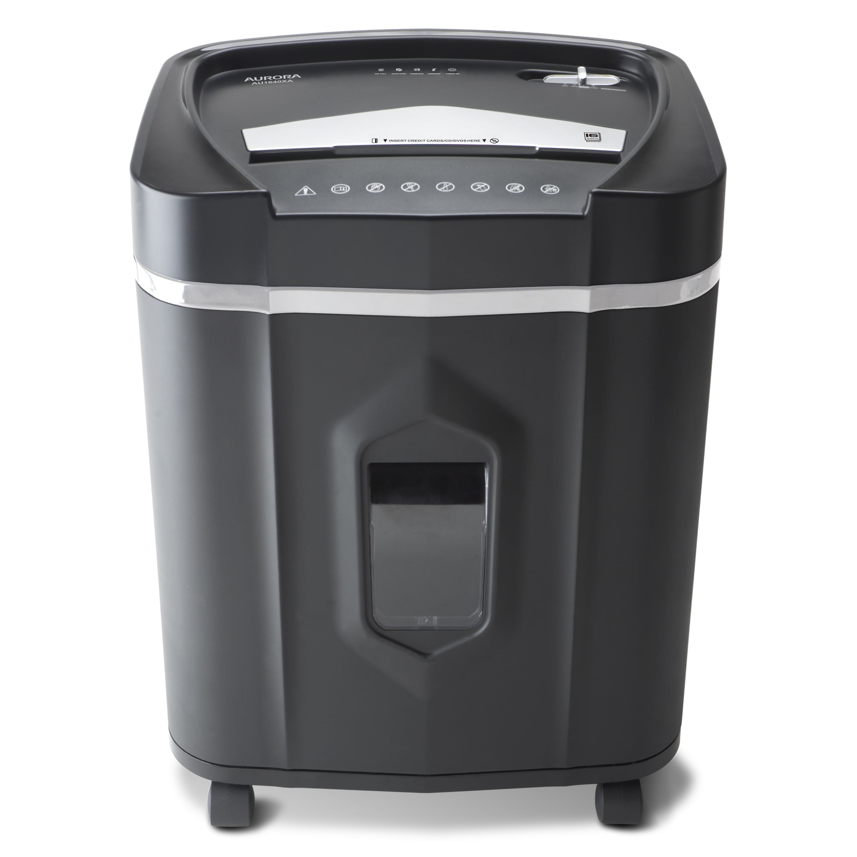 Aurora 16-Sheet crosscut pullout basket, Anti-Jam, CD, 30 min Duty cycle