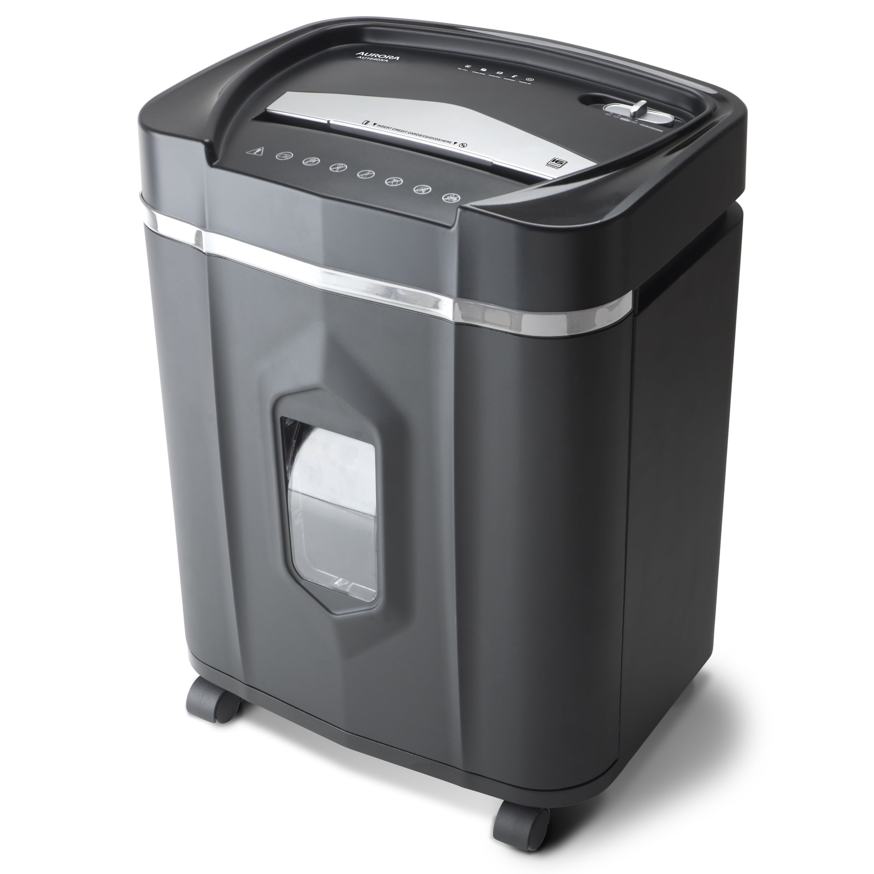 Aurora 16-Sheet crosscut pullout basket, Anti-Jam, CD, 30 min Duty cycle