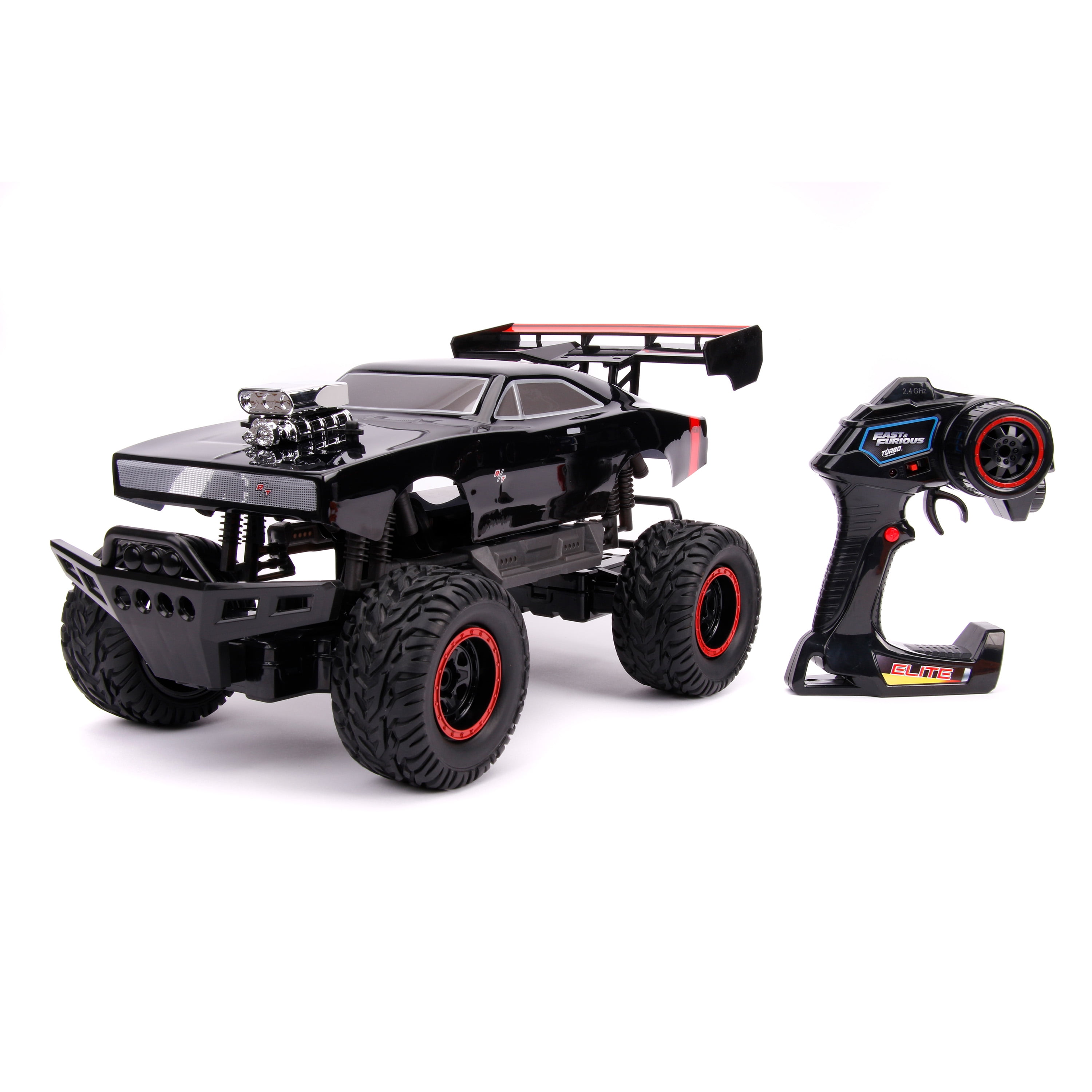 Fast & Furious 1:12 4x4 Dom's Charger R/T Elite RC Radio Control Cars(Black)
