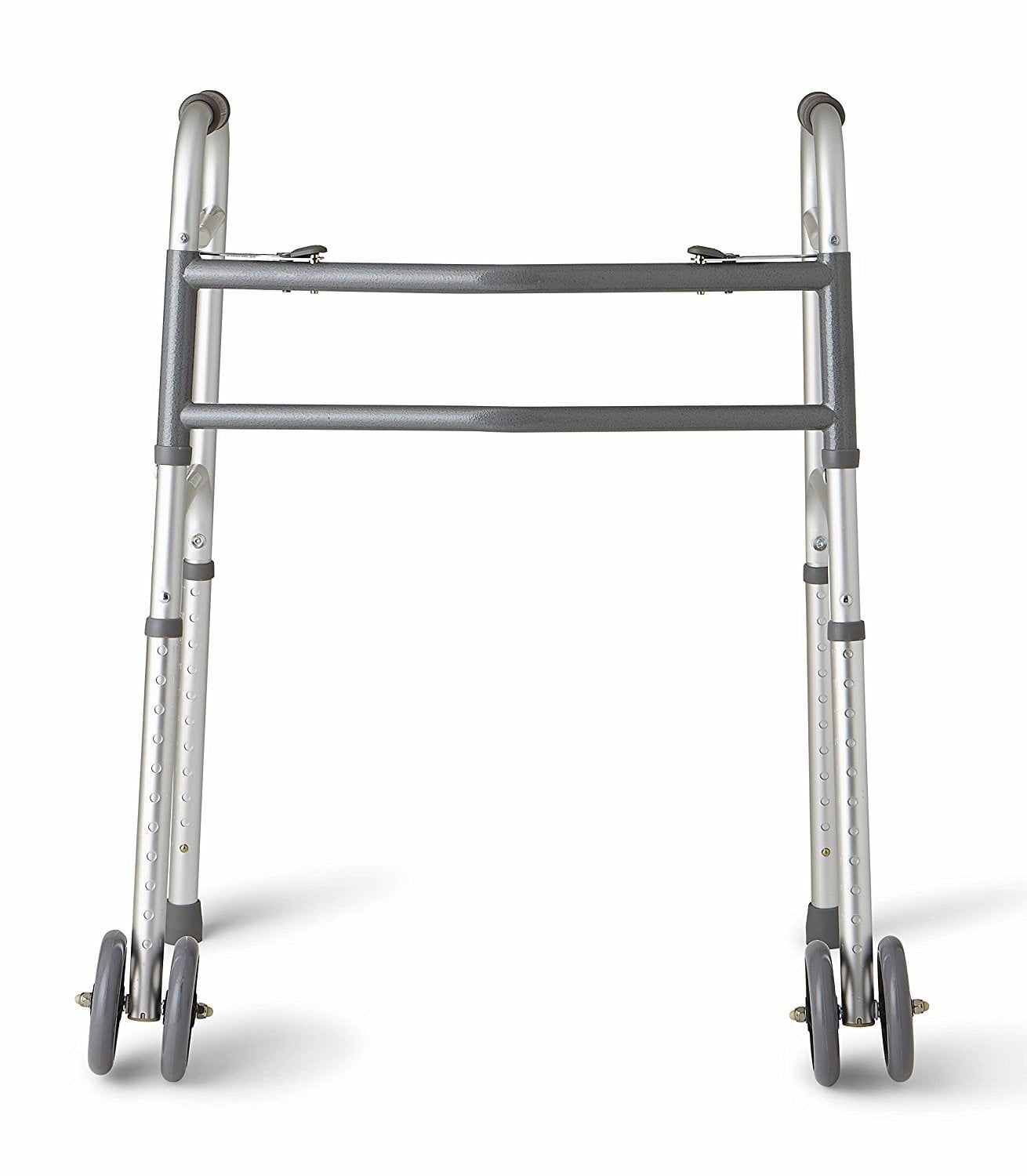 Medline Extra Wide Two Button Walker, 5