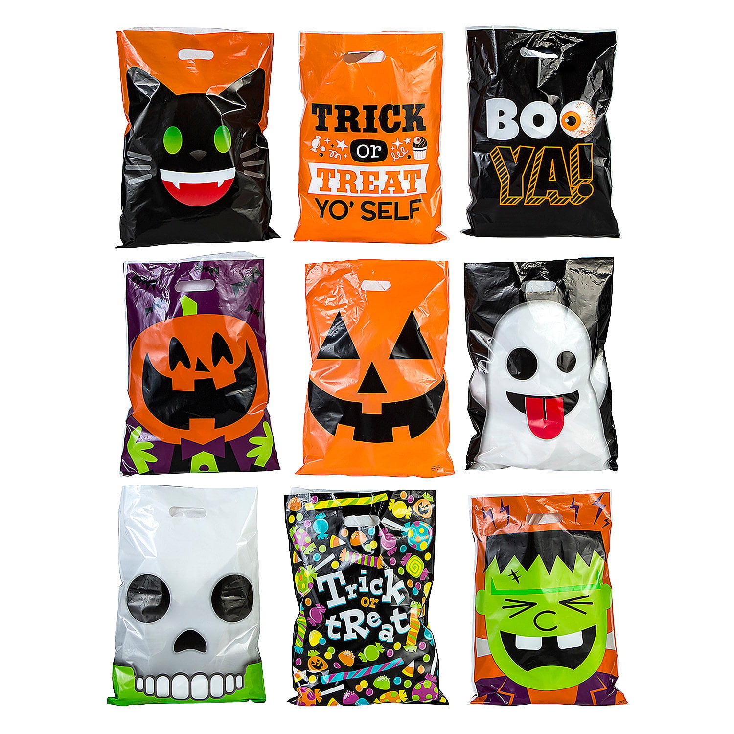 Halloween Trick-Or-Treat Goody Bag Assortment, Party Supplies, 250 Pieces