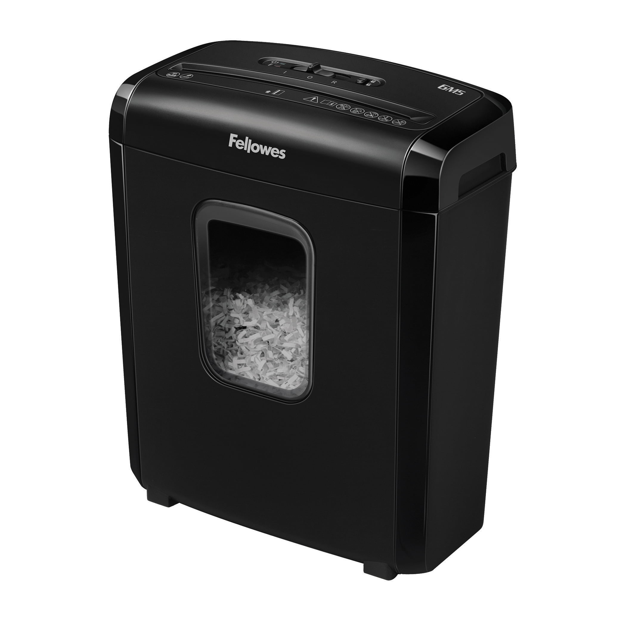 Fellowes Powershred Microshred 6M5 6 Sheet Micro-Cut Home Office Paper Shredder