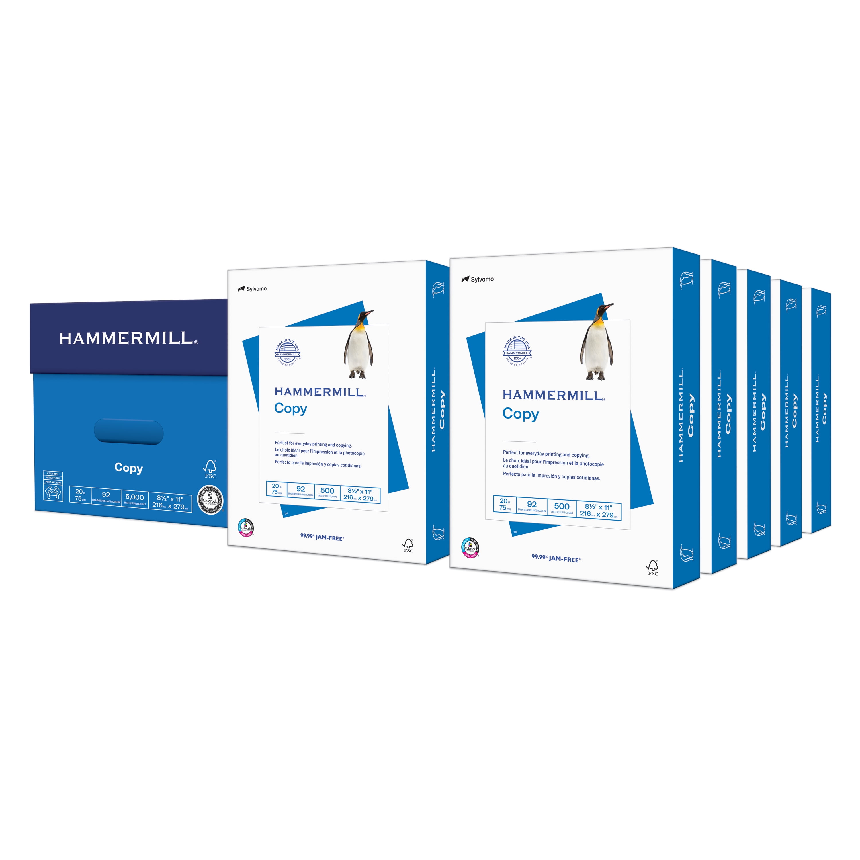 Hammermill Printer 20 lb., Copy Paper 8.5