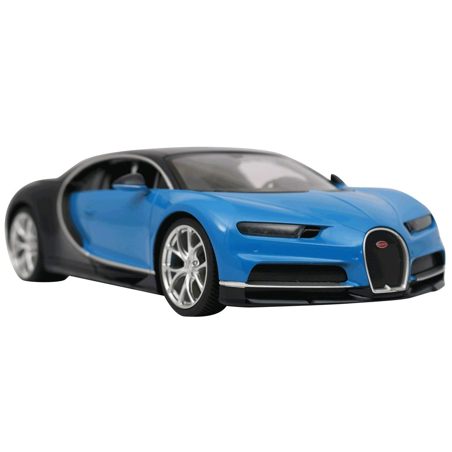 Ready! Set! Race! 1:14 RC Remote Control Bugatti Chiron Sports Car - Blue