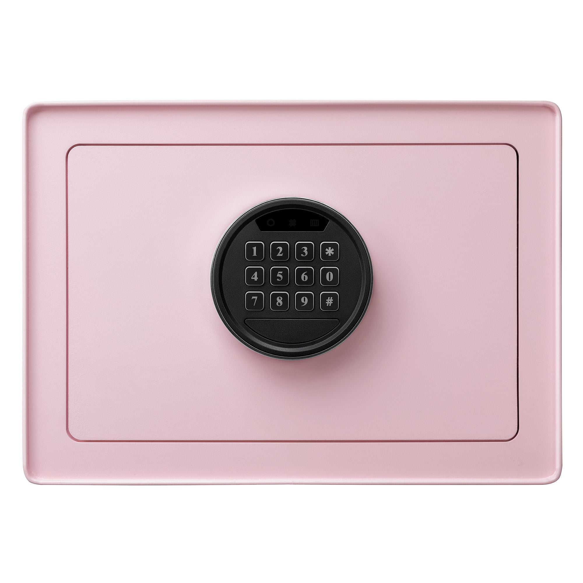 Pen + Gear Safes 0.57 CF with Electronic Lock, Backup Key,1 Shelf, Carpeted Interior, Pink