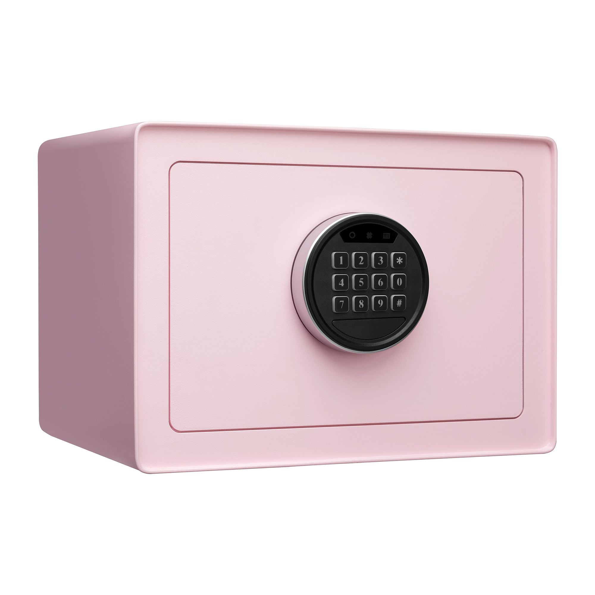 Pen + Gear Safes 0.57 CF with Electronic Lock, Backup Key,1 Shelf, Carpeted Interior, Pink