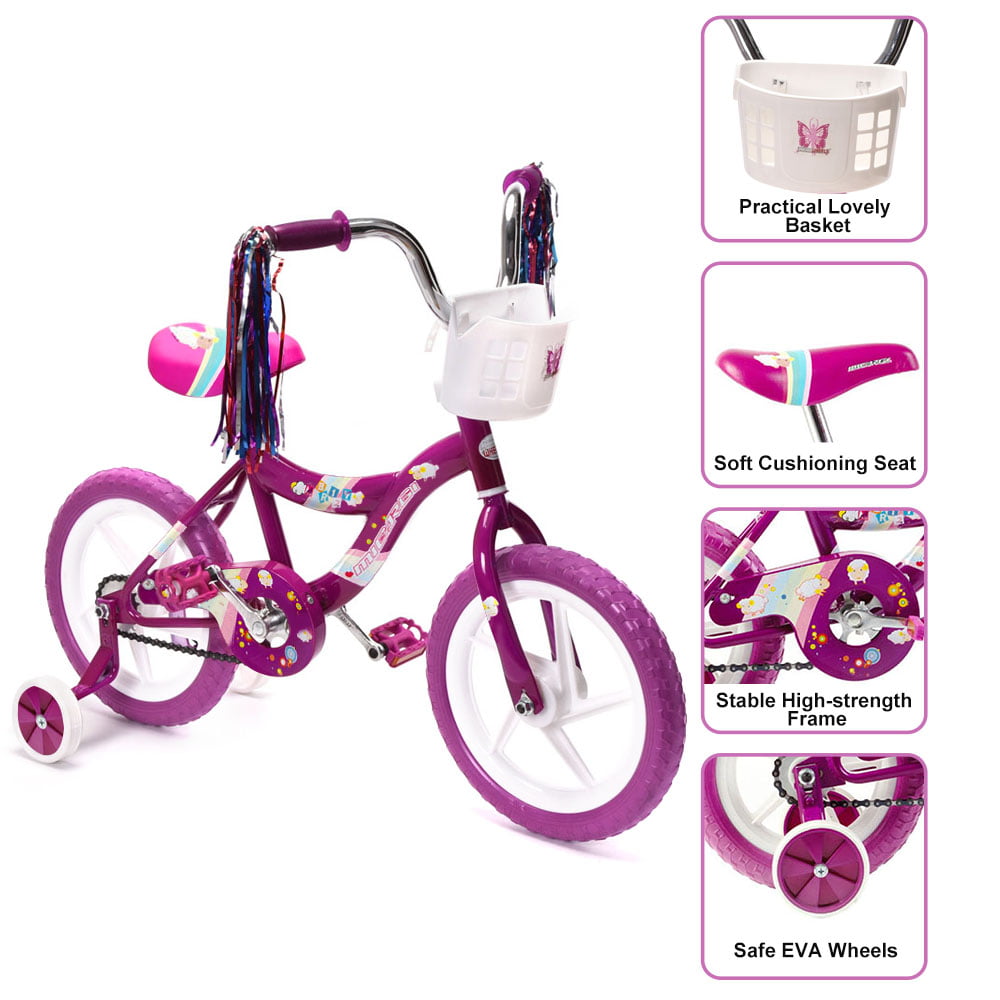 ChromeWheels Boys' and Girls' Bike, 12