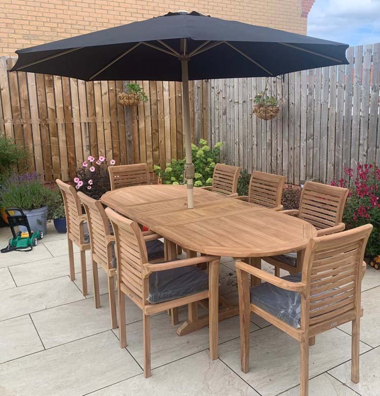 Small Garden Teak Table And Chairs