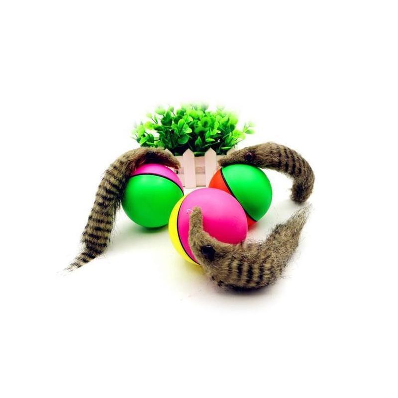 Battery Operated Weasel Activation Ball Interactive Cat Toy - SUPERMADE™