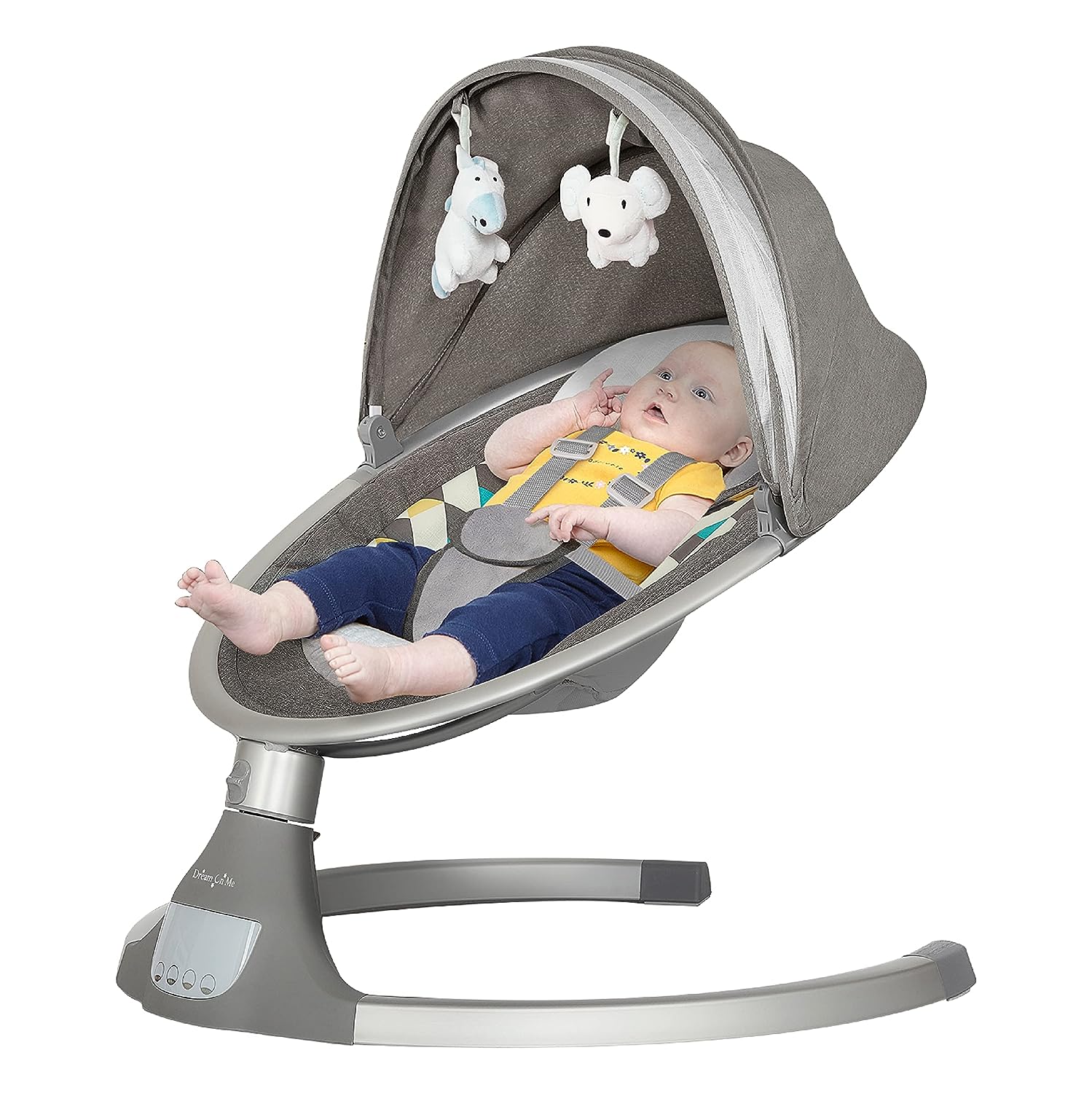 Dream On Me Zazu Baby Swing, Baby Swing for Infant, 5 Swinging Speed