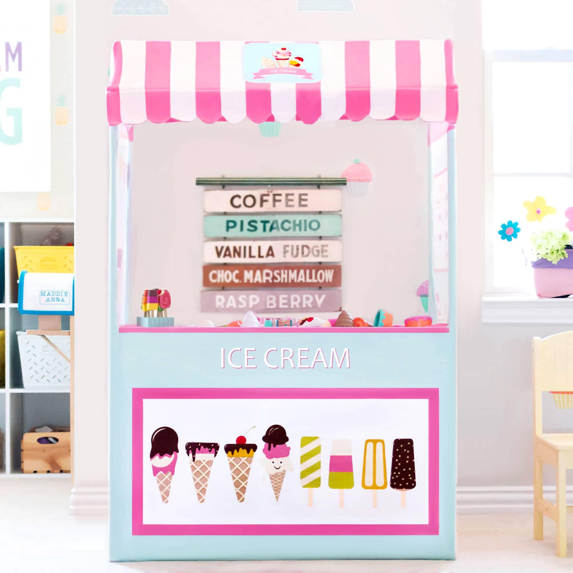 Tiny Land® Ice Cream Cart Playhouse