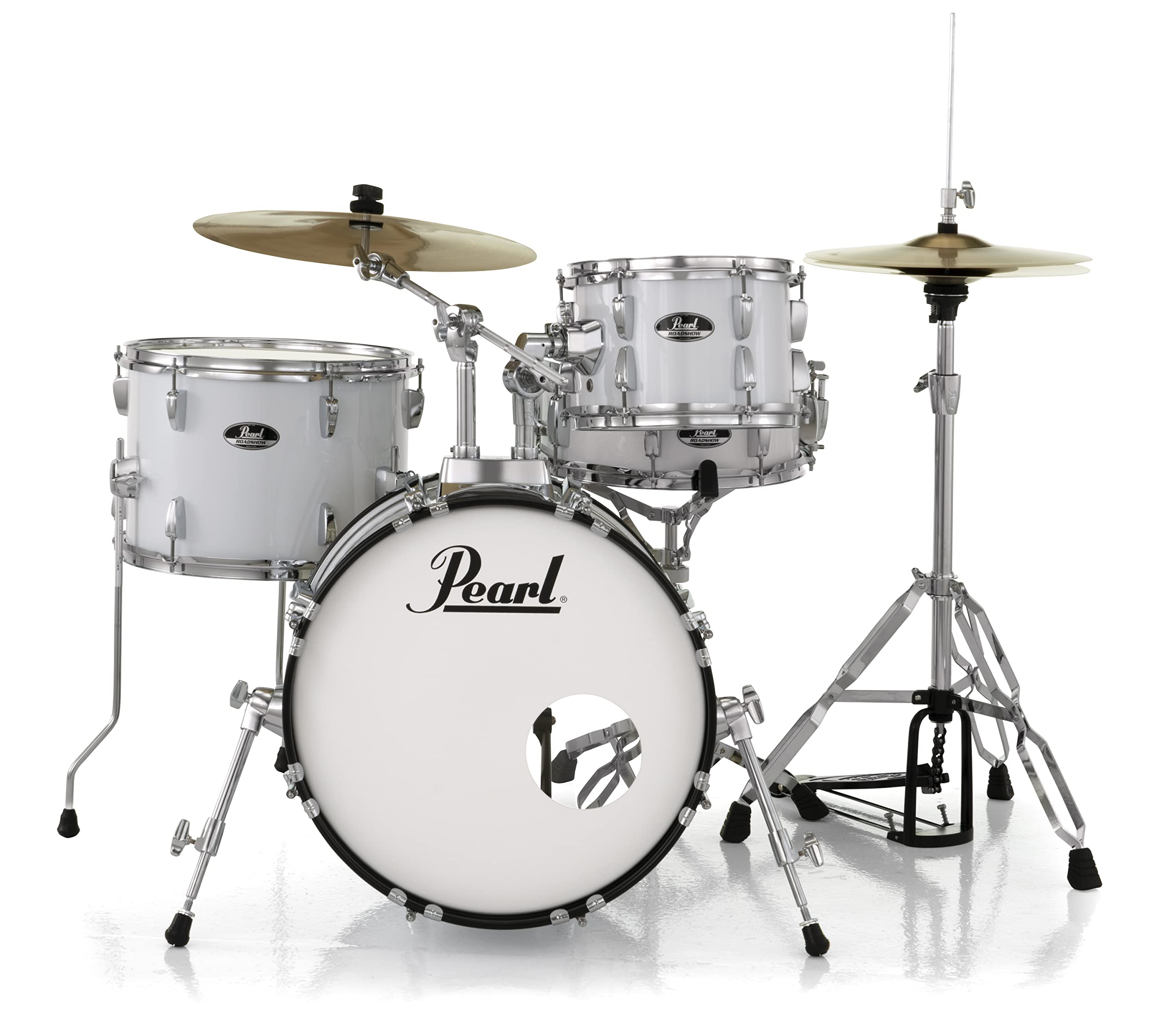 Pearl Roadshow Drum Set 4 Piece Complete Kit