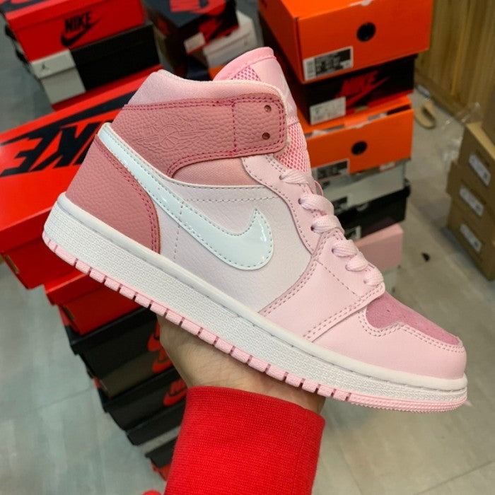 digital pink air jordan 1 mid
