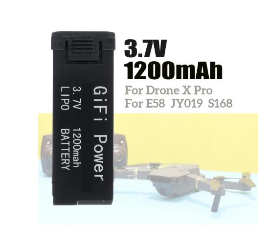 1200MAH Lipo Battery For Eachine E58, Drone X Pro, L800, S168