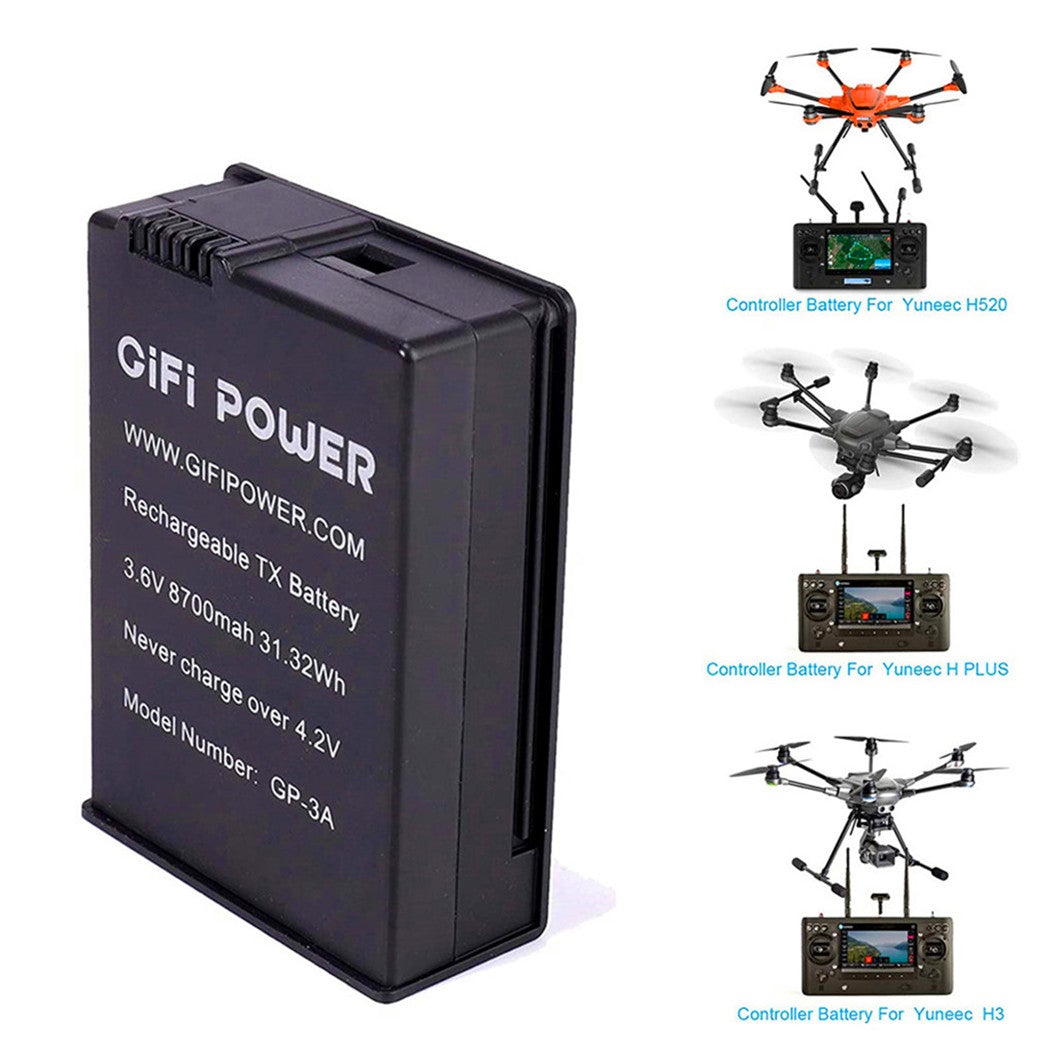 3.6V 8700mAh Battery Akku for Yuneec ST16S Controller
