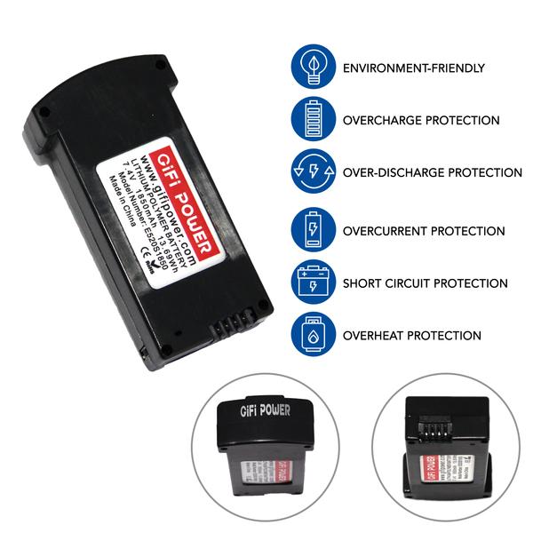 7.4V 1850MAH LiPo Battery For Eachine E520 E520S Quadcopter