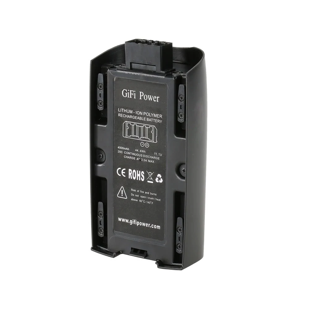 4000mAh 11.1V Lipo Upgrade Battery for Parrot Bebop 2 Drone