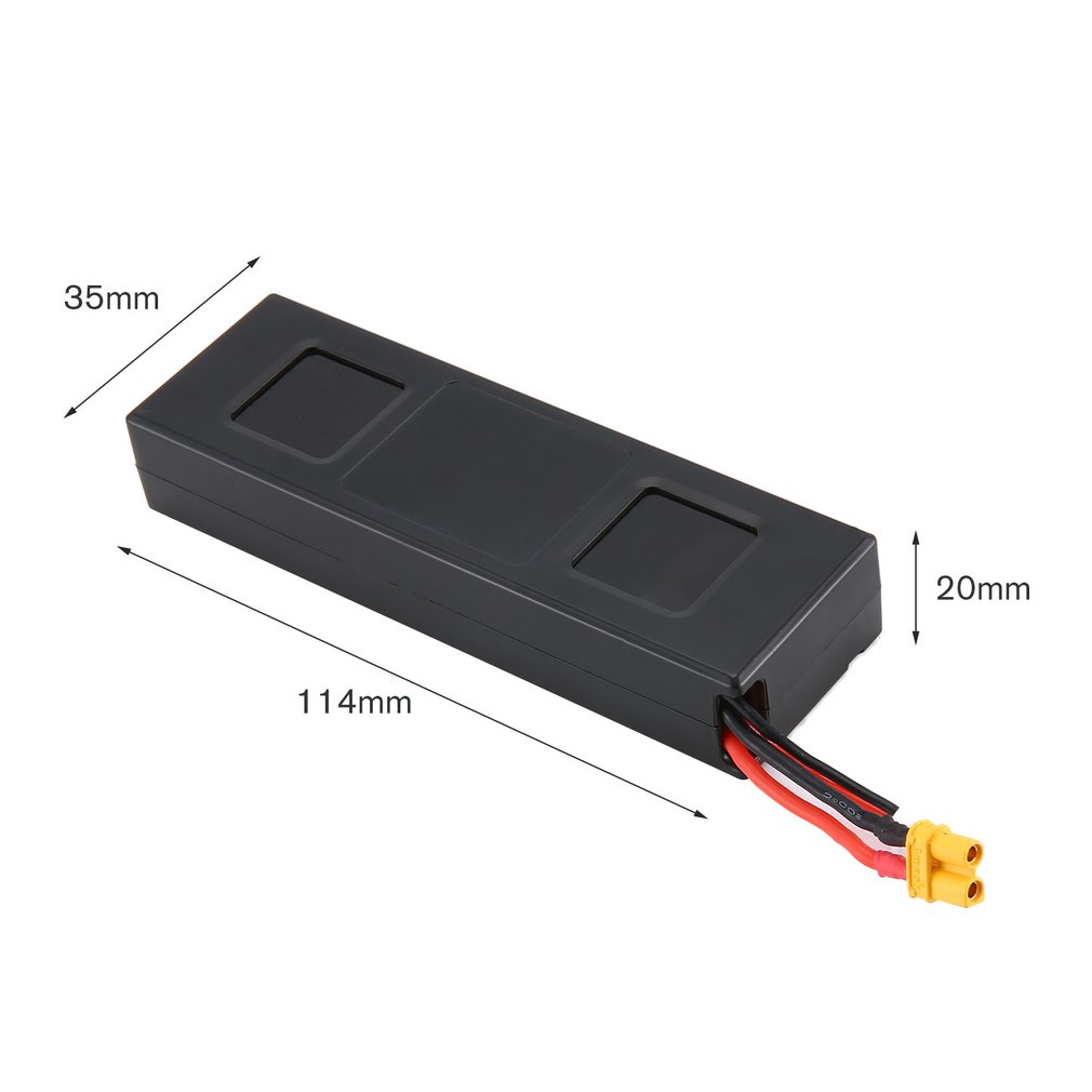 7.4V 3600mAh Lipo Battery For MJX Bugs 3,Force1 F100,Contixo F17 Drone