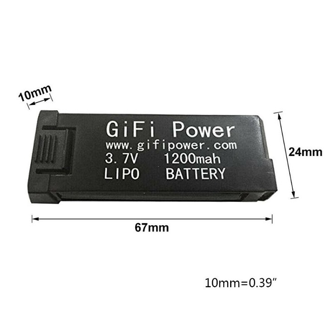 1200MAH Lipo Battery For Eachine E58, Drone X Pro, L800, S168