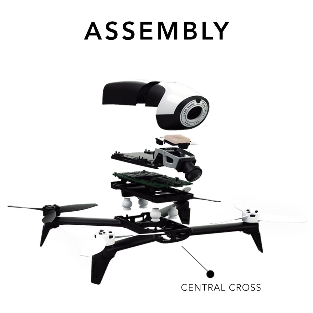 Central Cross for Parrot Bebop 2 Drone Quadcopter Spare Parts