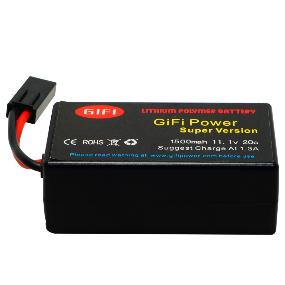 11.1V 1500mAh 20C LiPo Battery for Parrot AR.Drone 2.0 Quadcopter