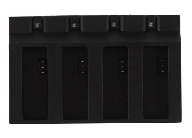 4 in1 Fast Charger for Parrot MiniDrones Rolling Spider, Mambo and Batteries