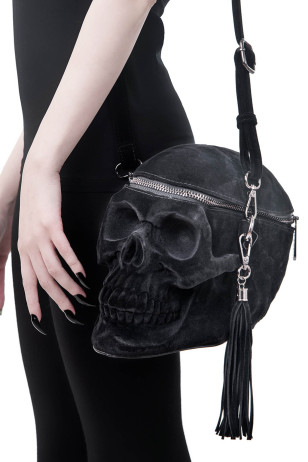 3D Skull Tote Bag