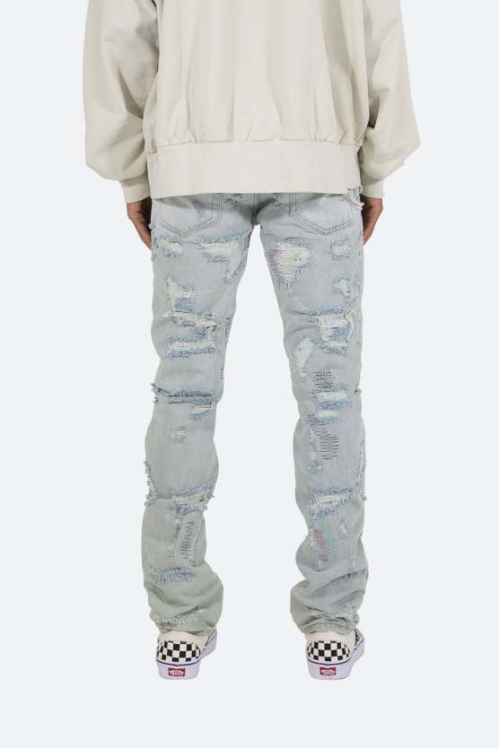 D276 Straight Denim - Light Blue