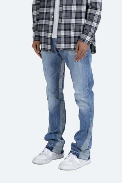 B119 Flare Denim - Blue
