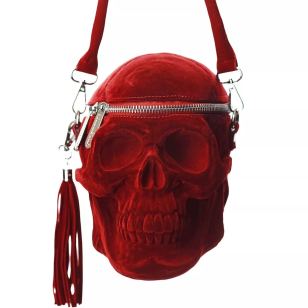 3D Skull Tote Bag