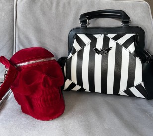 3D Skull Tote Bag