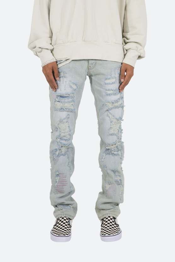 D276 Straight Denim - Light Blue