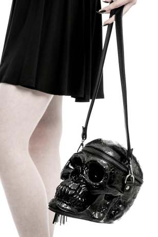 3D Skull Tote Bag