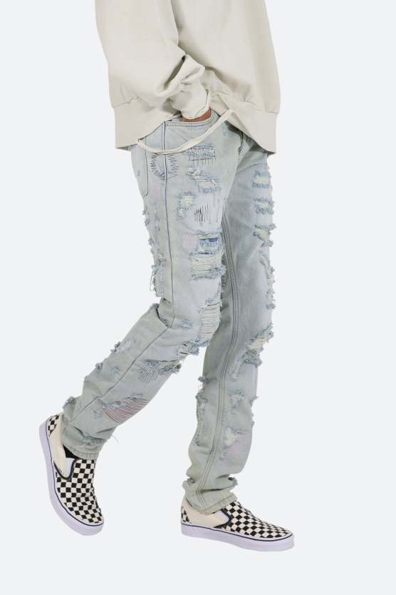 D276 Straight Denim - Light Blue