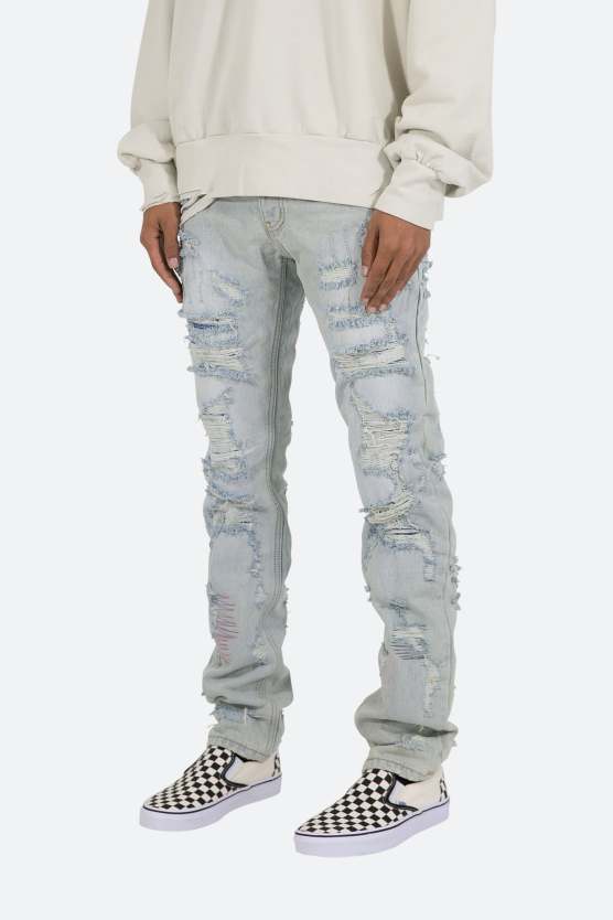 D276 Straight Denim - Light Blue