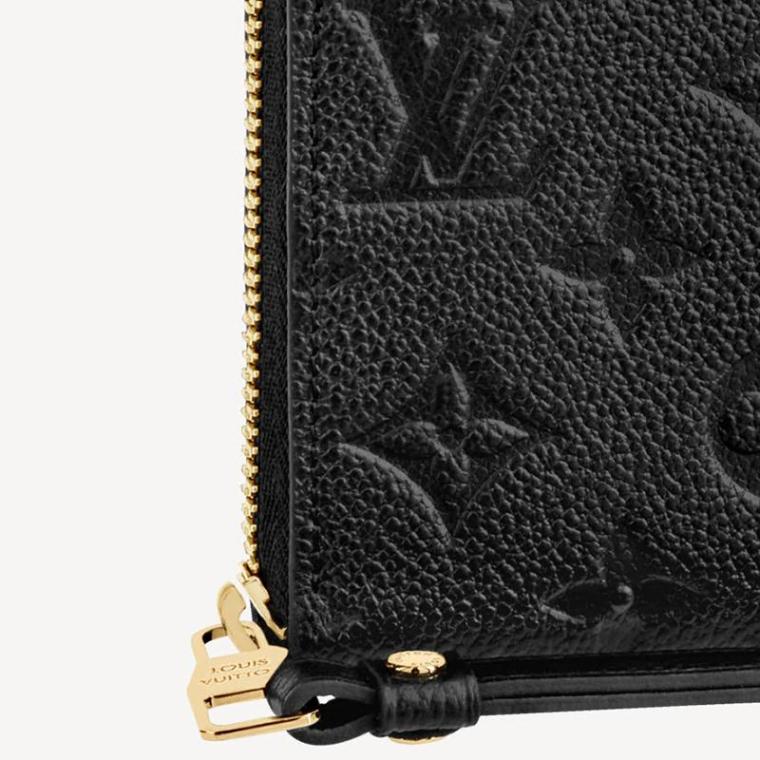 Louis Vuitton LV Pince wallet new Grey Leather ref.492174 - Joli
