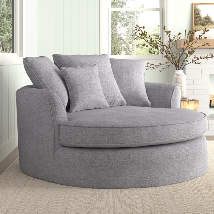 Syloh Upholstered Barrel Chair