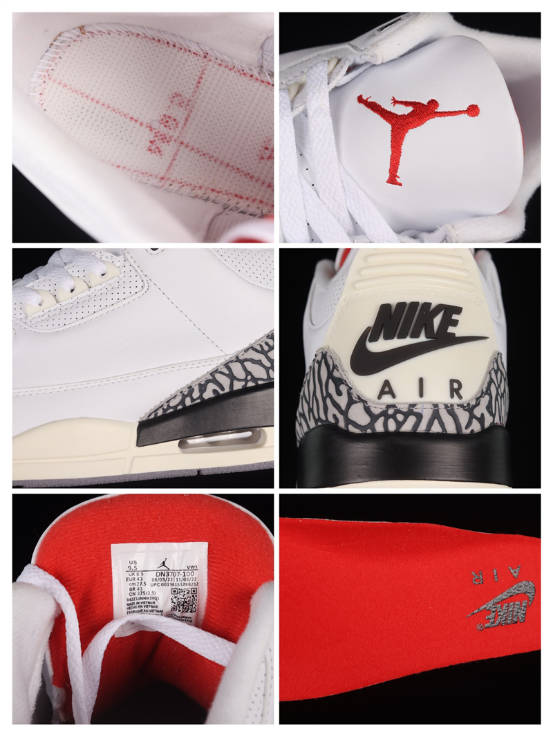 Jordan 3 Retro White Cement Reimagined DN3707-100