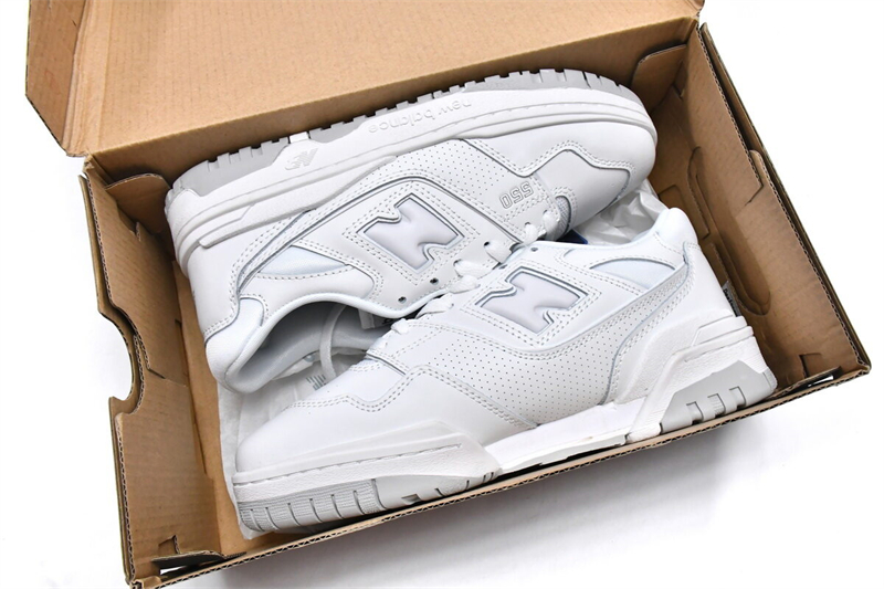 Get New Balance 550 White Grey BB550PB1