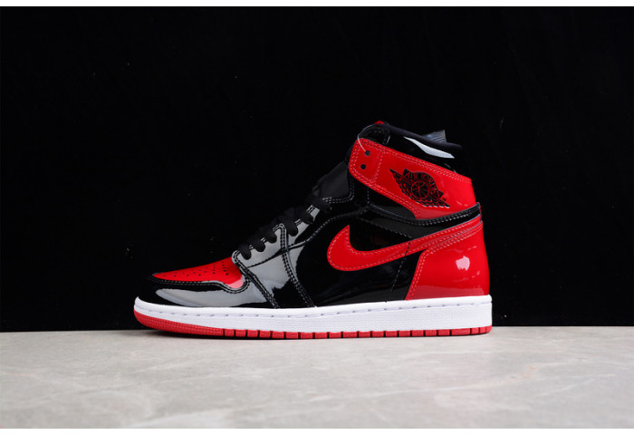 AIR JORDAN 1 HIGH OG BRED PATENT 555088-063