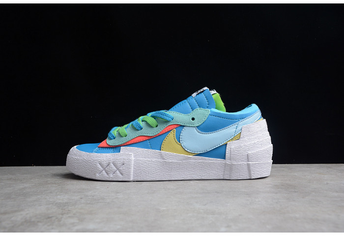 KAWS x sacai x Blazer Low Neptune Blue DM7901-400