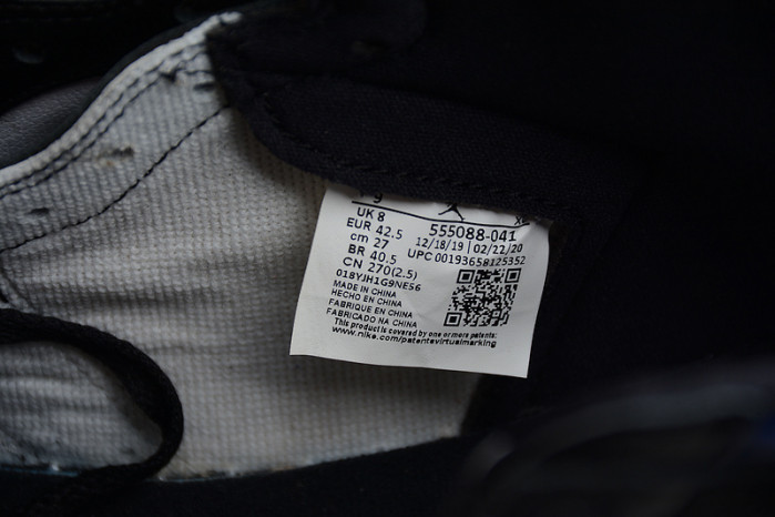 Air Jordan 1 Retro High OG Royal Toe 555088- 041