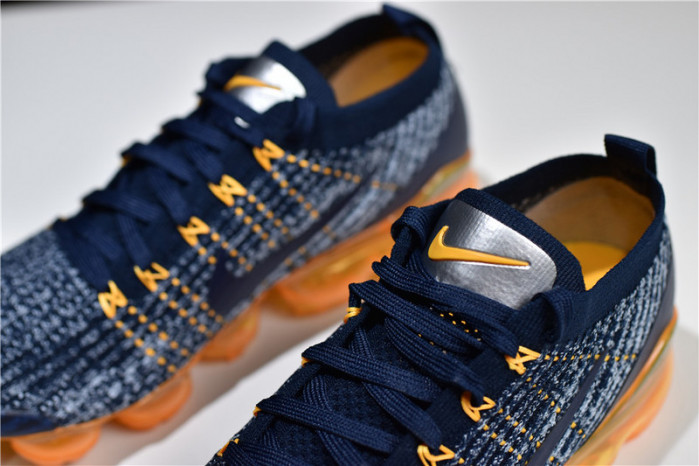 Nike Air VaporMax Flyknit 3 Navy Orange AJ6900-400