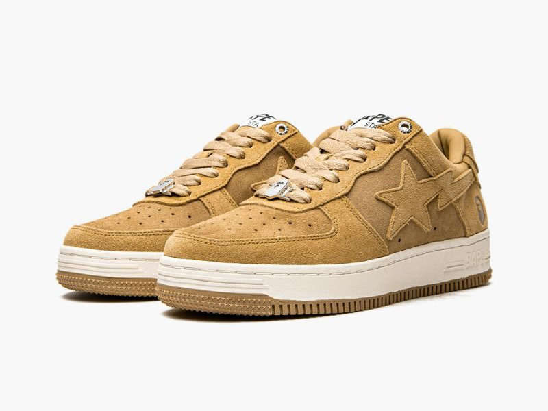 A BATHING APE® Mens BAPE STA LOW M2 IT BEIGE