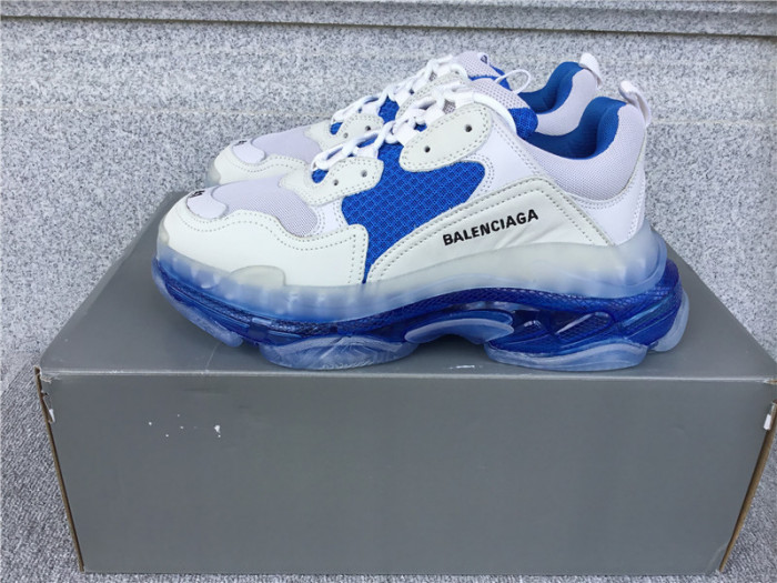 Balenciaga TRIPLES TRAINER CLEAR SOLE SNEAKERS 3000004