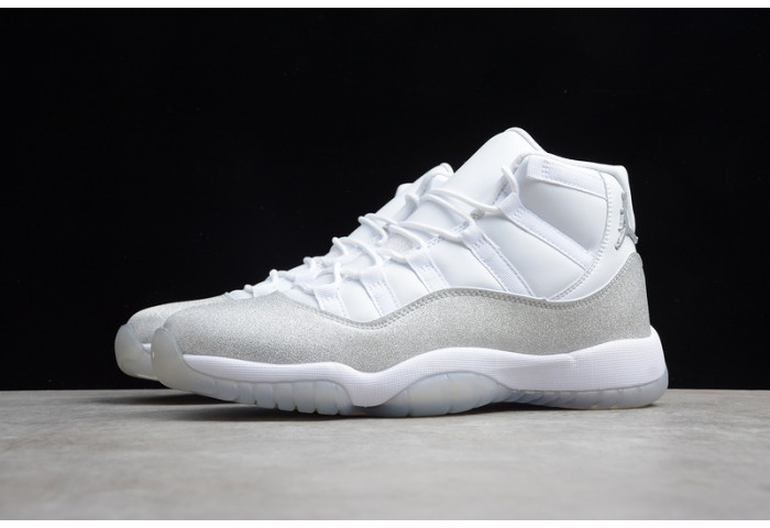 AIR Jordan 11 White Metallic Silver Vast Grey AR0715-100