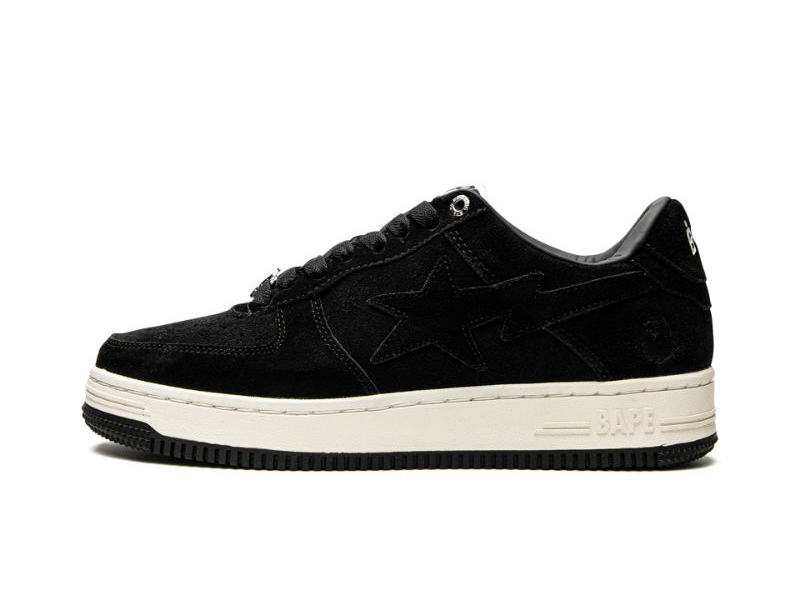 A BATHING APE® Mens BAPE STA LOW M2 IT BLACK