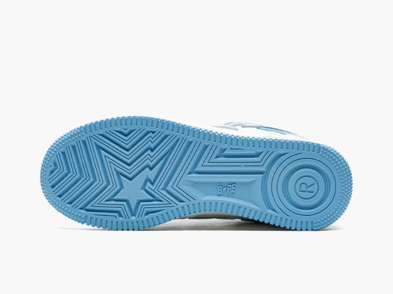 A BATHING APE® Womens BAPE STA LOW L IT BLUE