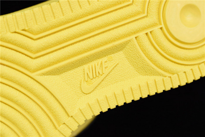 Supreme x The North Face x Nike Air Force 1 YELLOW AR3066-400